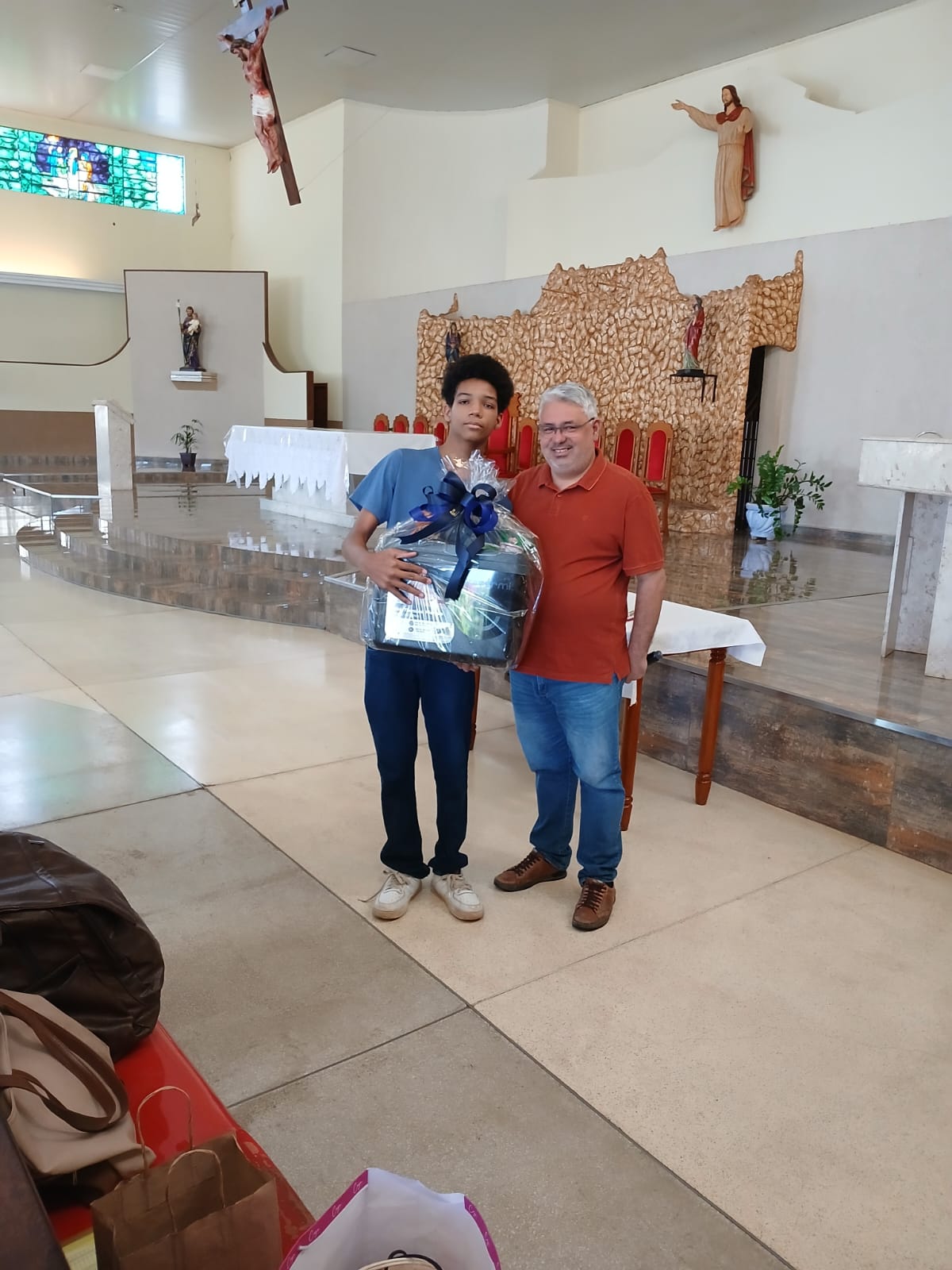 Jean Pietro: Ganhador do sorteio do dia dos pais
